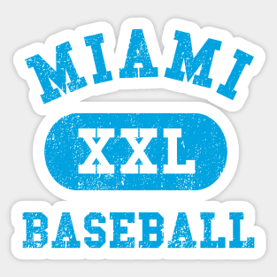 Miami Baseball II Sticker